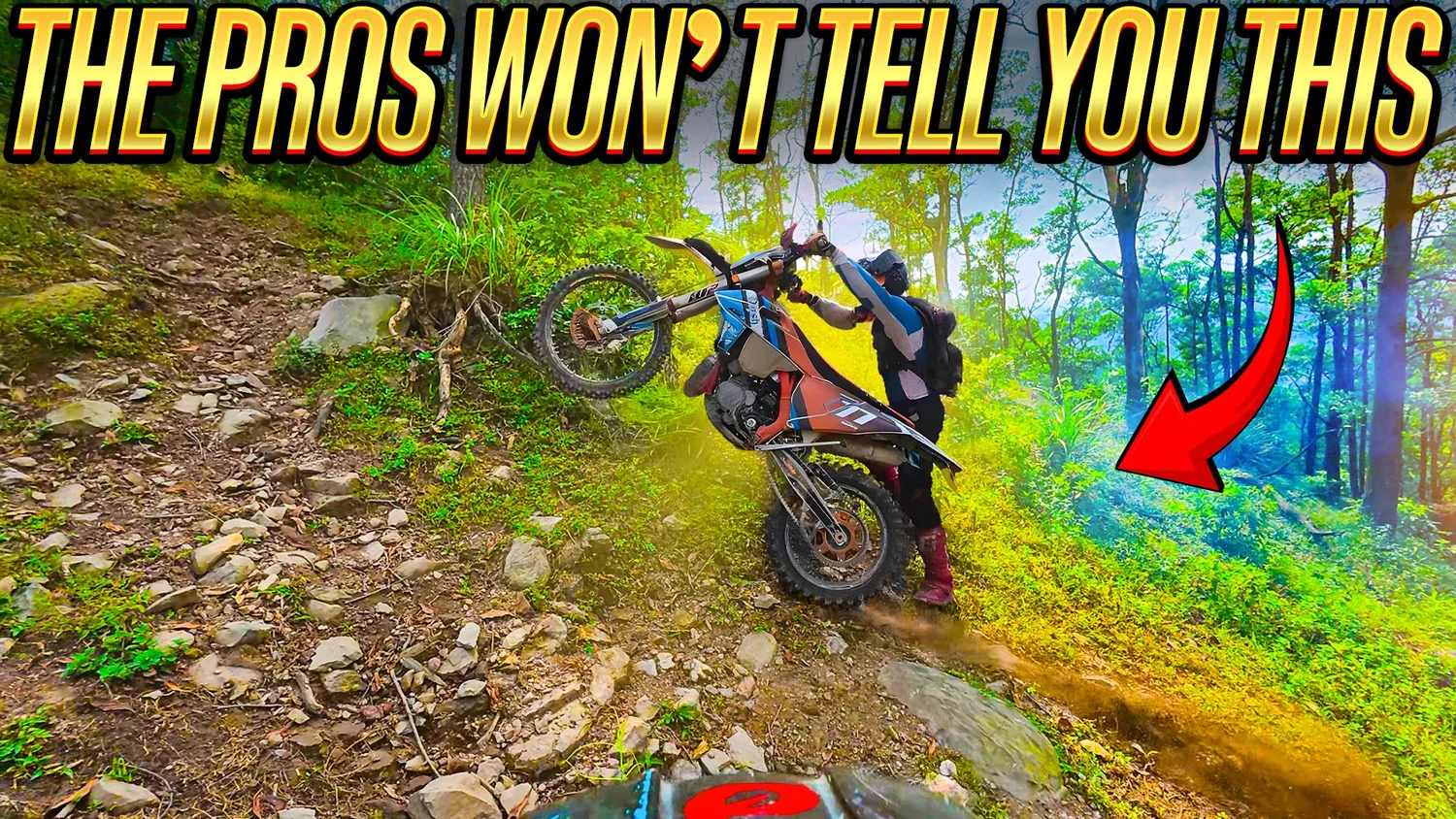 How to Zig zag Up a Tricky Hill Climb on Your Dirt Bike