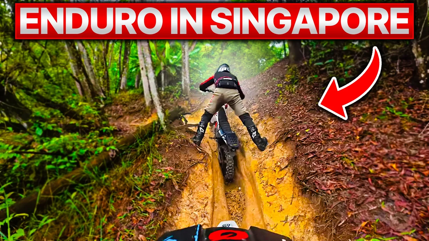 Dirt Bike Training in Singapore: Lessons on Body Position, Ruts, Logs, and Hill Climbs