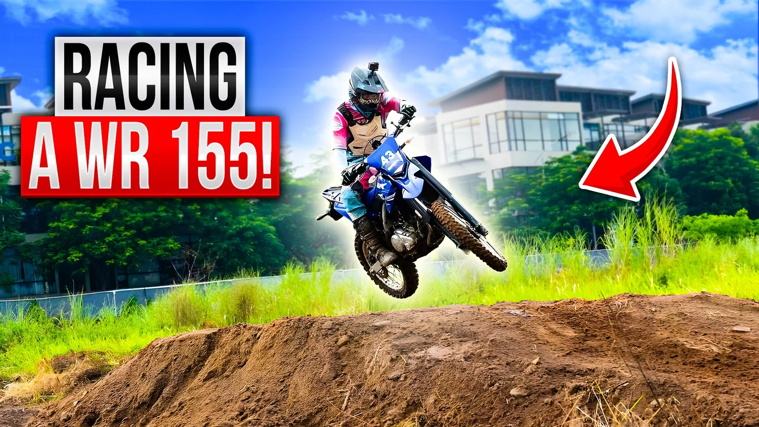 Racing the Yamaha WR 155 at Rev Zone Hanoi: Time Trials, Water Crossings, and a Win