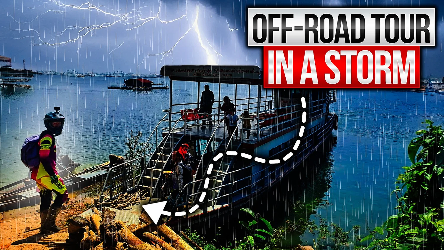 Our Hoa binh Off-Road Adventure with learn enduro vietnam