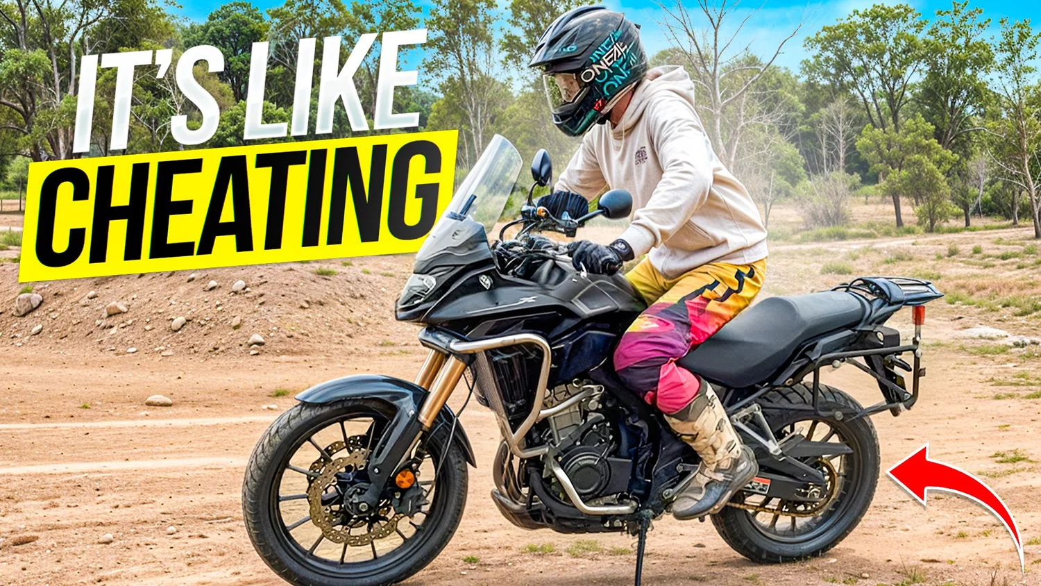 How to ride an adv bike offroad (video transcript)