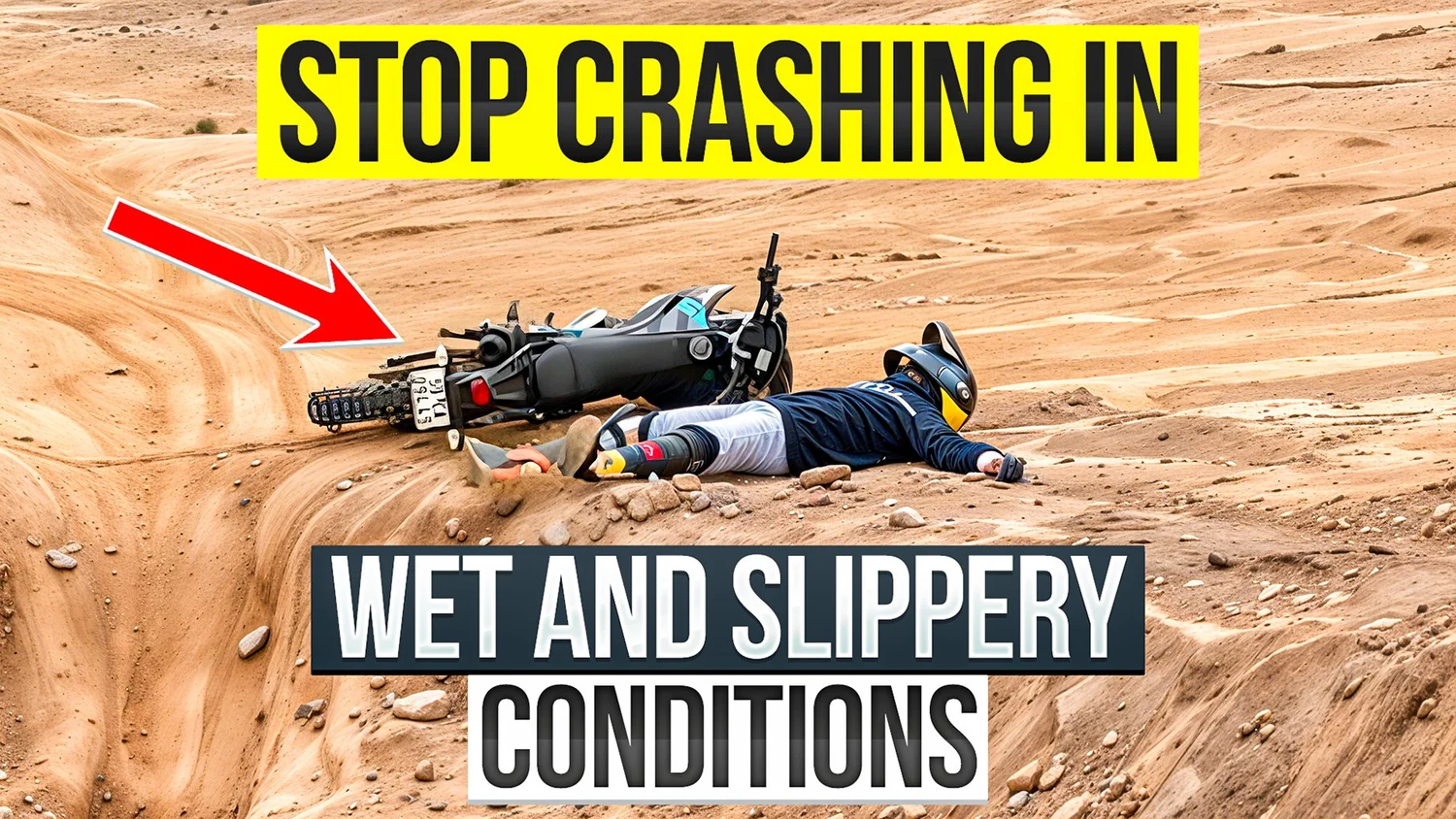 How to ride in wet and muddy conditions (video transcript)