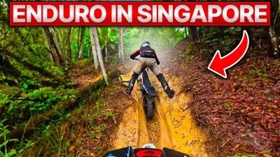 Dirt Bike Training in Singapore: Lessons on Body Position, Ruts, Logs, and Hill Climbs